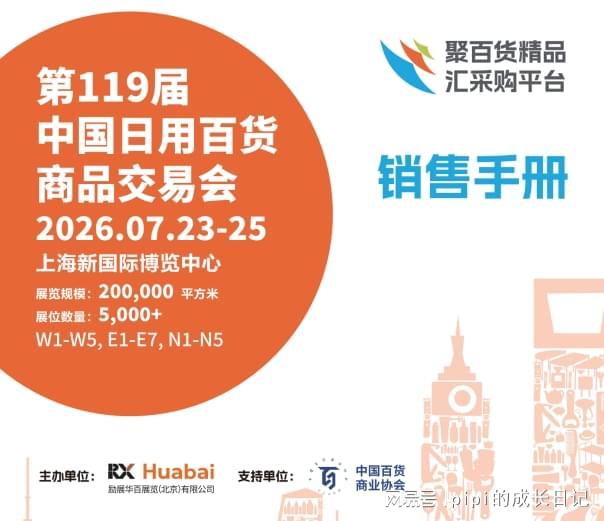 ！2026第119届上海百货会欢迎您！麻将胡了模拟器20万㎡·5000+品牌(图3)
