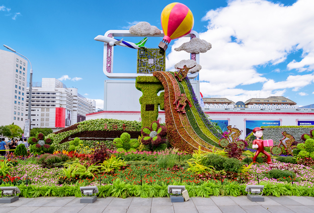 揭秘广场花坛的故事麻将胡了试玩带你(图2)